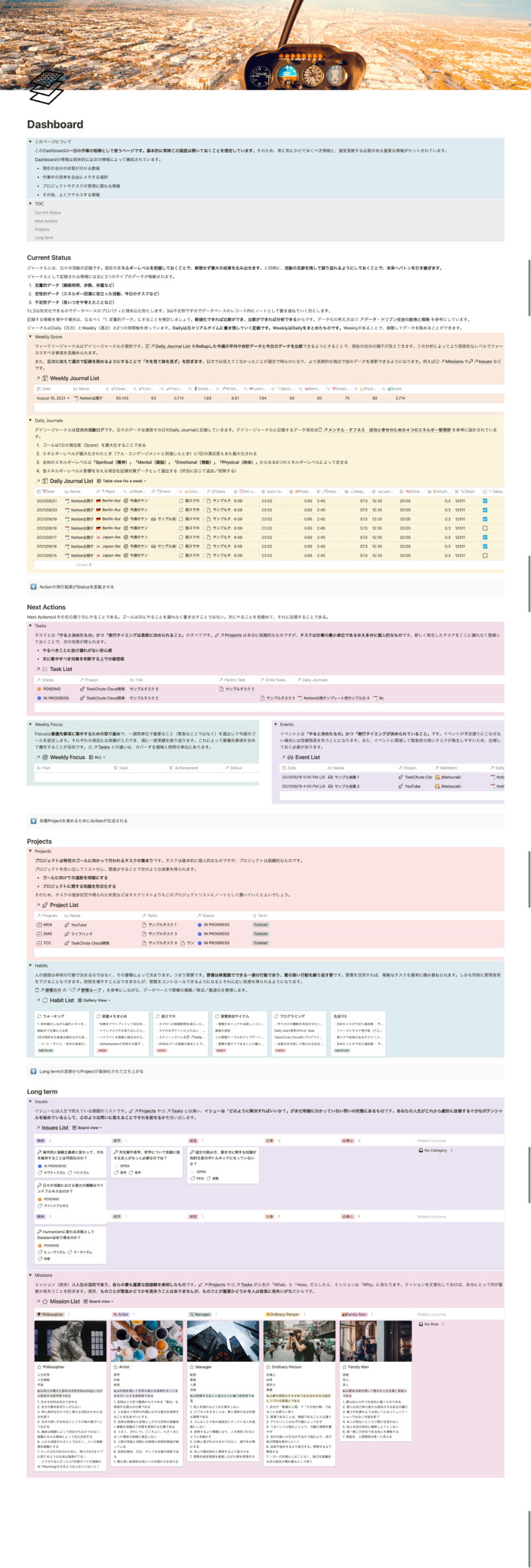 Notionの最強プロジェクト管理テンプレート 11